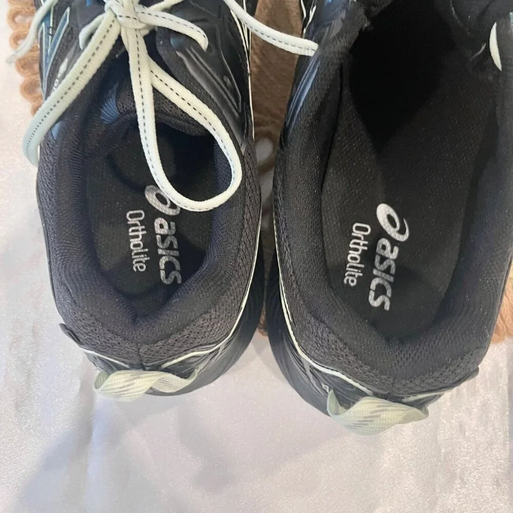 ASICS Gel-Sonoma 7 GORE-TEX Black Ink Teal Sneakers Size 12